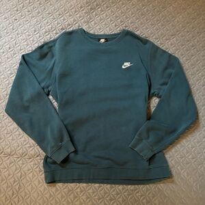 Nike Men's Deep Teal Crewneck Sweater
